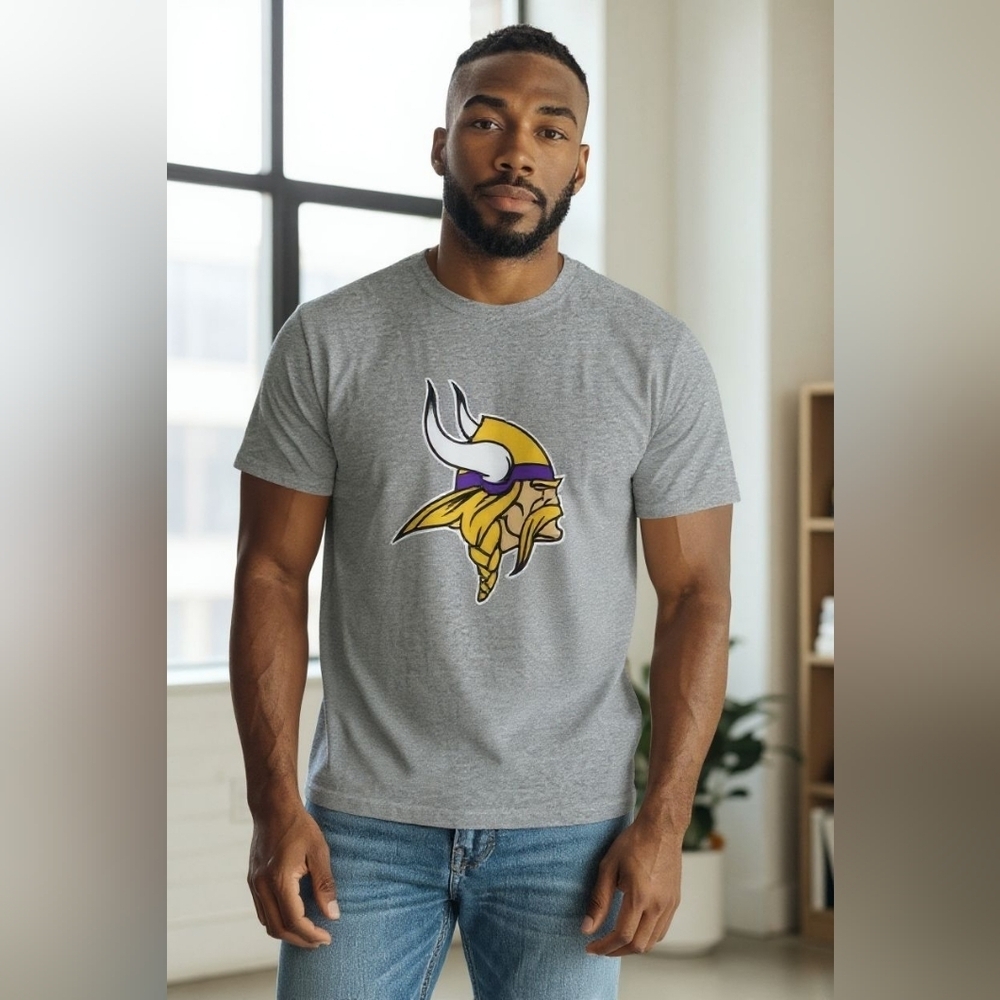 minnesota vikings Shirt Size Large NFL Football Team Gear New With Tags